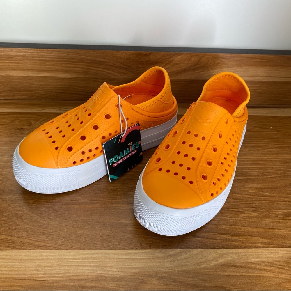Sketchers Foamies Platform Orange 12c